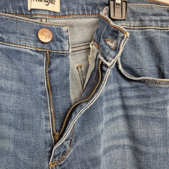 WRANGLER mens GREENSBORO vented stretch jeans blue size 36x32 - Picture 6 of 8